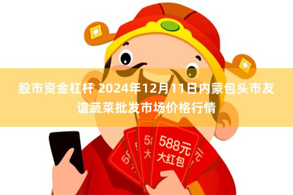 股市资金杠杆 2024年12月11日内蒙包头市友谊蔬菜批发市场价格行情