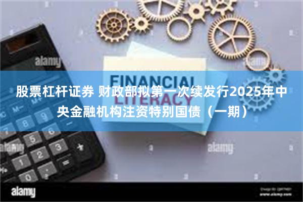 股票杠杆证券 财政部拟第一次续发行2025年中央金融机构注资特别国债(一期)